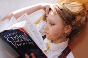 girl, english, dictionary